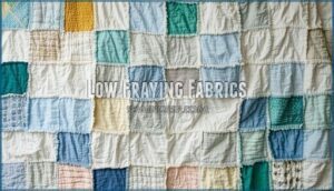 low fraying fabrics