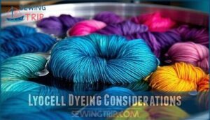 lyocell dyeing considerations