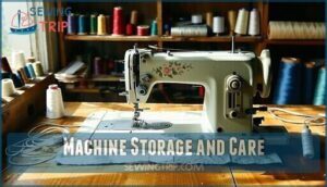 machine storage and care machine storage and care