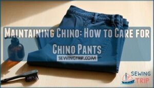 maintaining chino: how to care for chino pants
