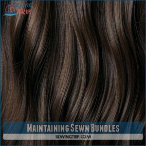maintaining sewn bundles