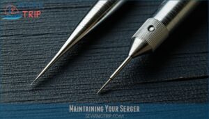 maintaining your serger