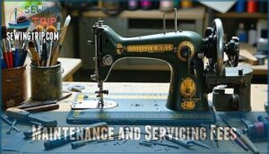 maintenance and servicing fees