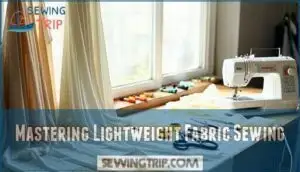 mastering lightweight fabric sewing