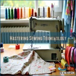 mastering sewing terminology