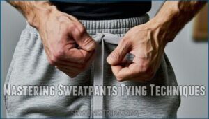 mastering sweatpants tying techniques
