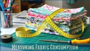 measuring fabric consumption