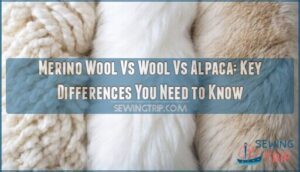 merino wool vs wool vs alpaca difference