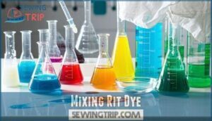 mixing rit dye
