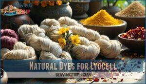 natural dyes for lyocell
