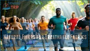 natural fibers for breathable fabrics