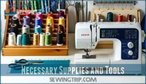 necessary supplies and tools