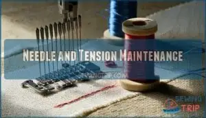 needle and tension maintenance