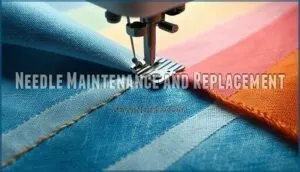 needle maintenance and replacement