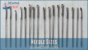 needle sizes