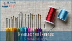 needles and threads
