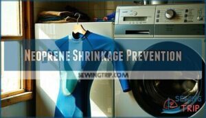 neoprene shrinkage prevention