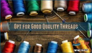 opt for good quality threads