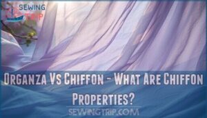 organza vs chiffon - what are chiffon properties