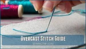 overcast stitch guide