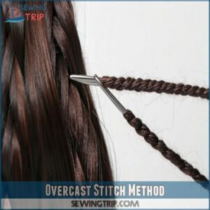 overcast stitch method