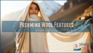 pashmina wool features