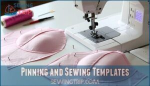 pinning and sewing templates