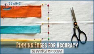 pinning edges for accuracy pinning edges for accuracy