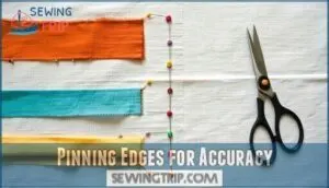 pinning edges for accuracy
