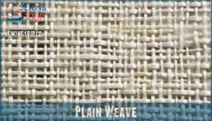 plain weave