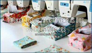 pocket tissue pack covers as dog poop bag holders pocket tissue pack covers as dog poop bag holders