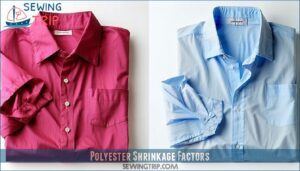 polyester shrinkage factors