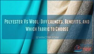 polyester vs wool polyester vs wool