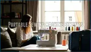 portable sewing machine benefits
