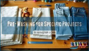 pre-washing for specific projects pre-washing for specific projects