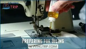 preparing for oiling