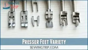 presser feet variety