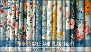 print scale and placement