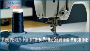 properly maintain your sewing machine