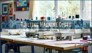 quilting machine costs