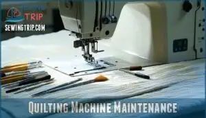 quilting machine maintenance