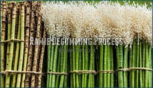 ramie degumming process