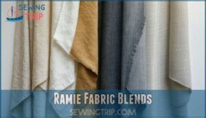 ramie fabric blends