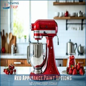 red appliance paint options red appliance paint options
