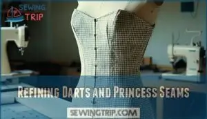 refining darts and princess seams