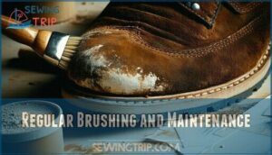 regular brushing and maintenance