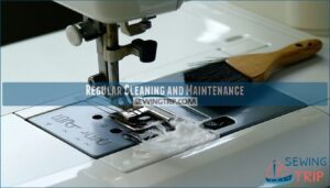 regular cleaning and maintenance