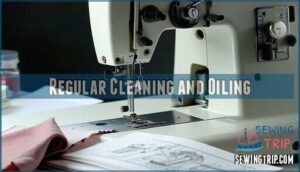 regular cleaning and oiling