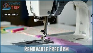 removable free arm