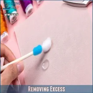 removing excess